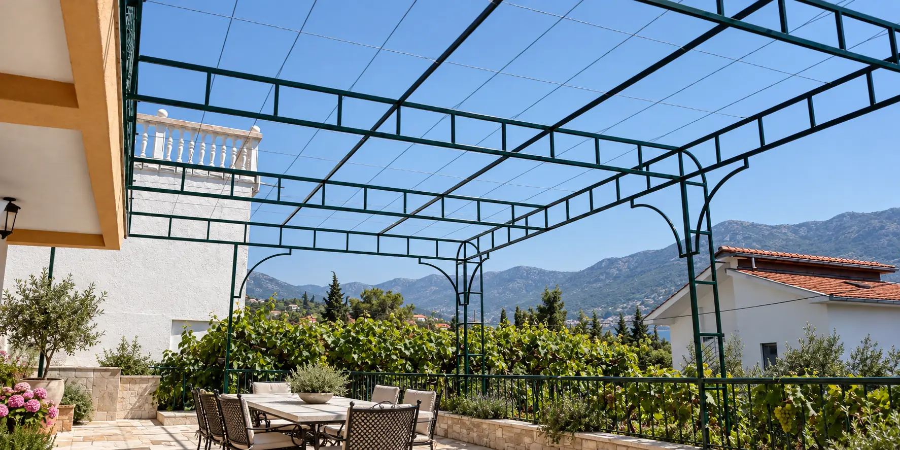 Pergola na terasi